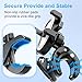 EVEMANT Stroller Phone Holder, Universal Handlebar Phone Mount with 360° Rotation for Golf Cart, Shopping Cart, Spin Bike, Treadmill & Boat - Clamp Fits All iPhone & Android Phones