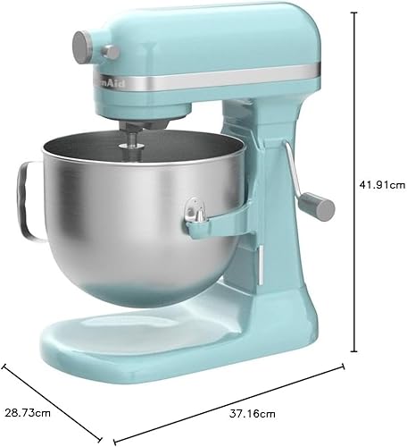 Vista 54 de KitchenAid Batidora de pie elevadora de tazón de 7 cuartos Rosa Seca