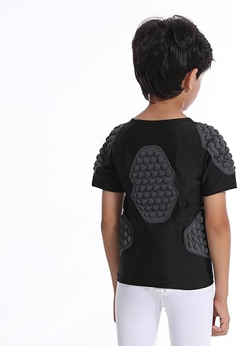 Miniatura 4 de Topeter Protector de pecho y costilla, camiseta protectora de paintball para niños y jóvenes