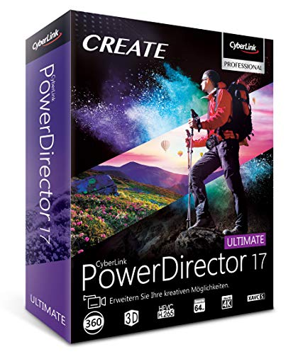 Preisvergleich Produktbild CyberLink PowerDirector 17 Ultimate , PC
