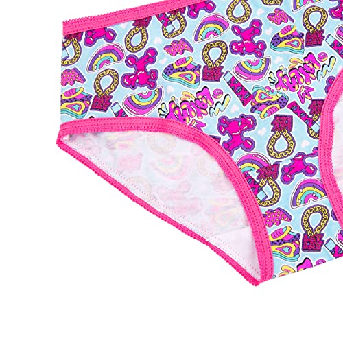 Nickelodeon Girls' 100% Combed Cotton 10-Pack Underwear, Sizes 4, 6, and 84