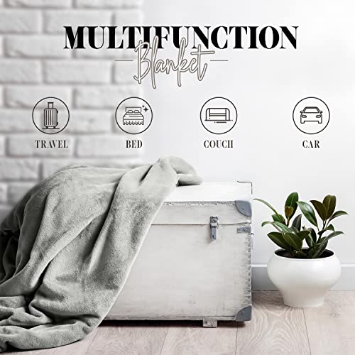 Super Soft Plush Classic Black Harley Davidson Blanket/Throw Full or Queen Size - Orange - Image 8