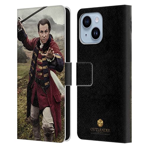 Étui Outlander Jonathan Randall pour iPhone 14 Plus en cuir Head Case Designs