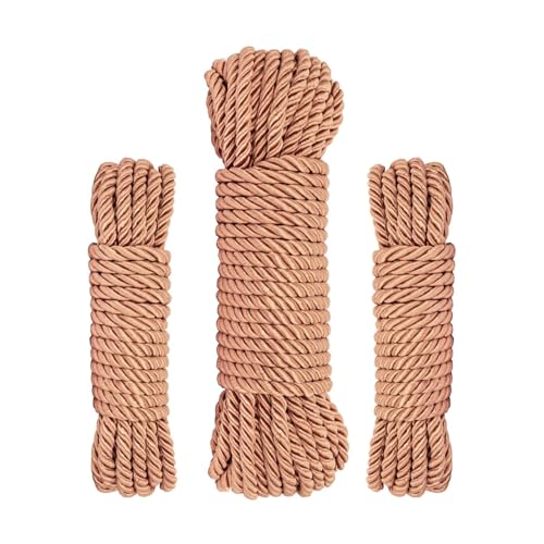 Rosy Gold – Rope Set – Cordes de Bondage Luxe