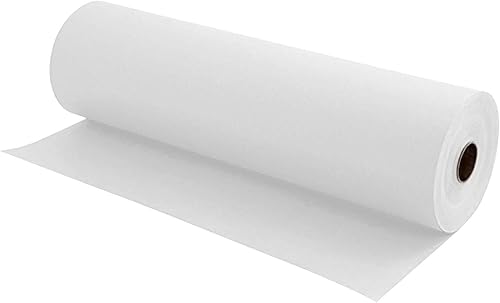 Rollo de papel de regalo Kraft, papel de embalaje reciclable de 100 pies para embalaje, mudanza, envoltura de regalos, postal, envío, paquete, arte