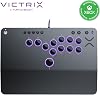 Turtle Beach Victrix Pro KO Leverless All Button Fight Stick, Officially Licensed for Xbox Series X|S, Xbox One, Windows 10/11 PC, Customizable eSports Tournament Ready Controller, Gray