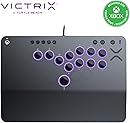 Turtle Beach Victrix Pro KO Leverless All Button Fight Stick, Officially Licensed for Xbox Series X|S, Xbox One, Windows 10/11 PC, Customizable eSports Tournament Ready Controller, Gray