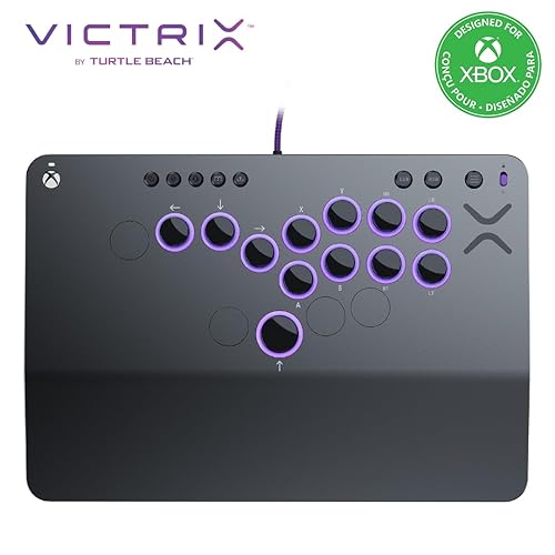 Miniatura 13 de Turtle Beach Victrix Pro KO Leverless All Button Fight Stick for PlayStation 5, Officially Licensed PS5|PS4, Windows 10/11 PC, Customizable eSports