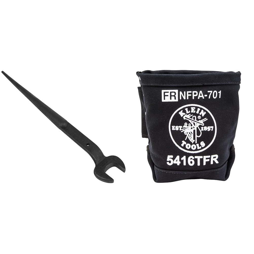 Klein Tools Spud Wrench with Flame Resistant Bolt Bag