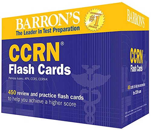 Pat Juarez RN MS, CCRN Exam Study Flash Cards