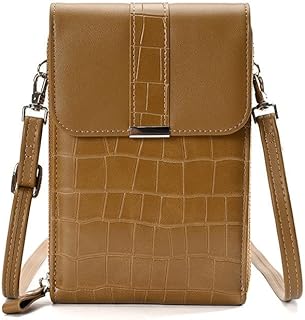 SVOETAUA Small Crossbody Cell Phone Bag for Women Leather Wallet Purse Shoulder Bag with Credit Card Slots
