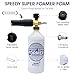 SM Arnold Speedy Super FOAMER Foam Cannon Soap Sprayer for Car Wash, Patio & House Cleaning | Multi-Purpose Sprayer Cleaner Cannister for Pressure Washer | for Automotives, Home, Garage, Boats & More