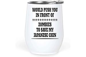 Funny Japanese Chin Dog Rescue Idea for Pet Lovers Humor Gray and...