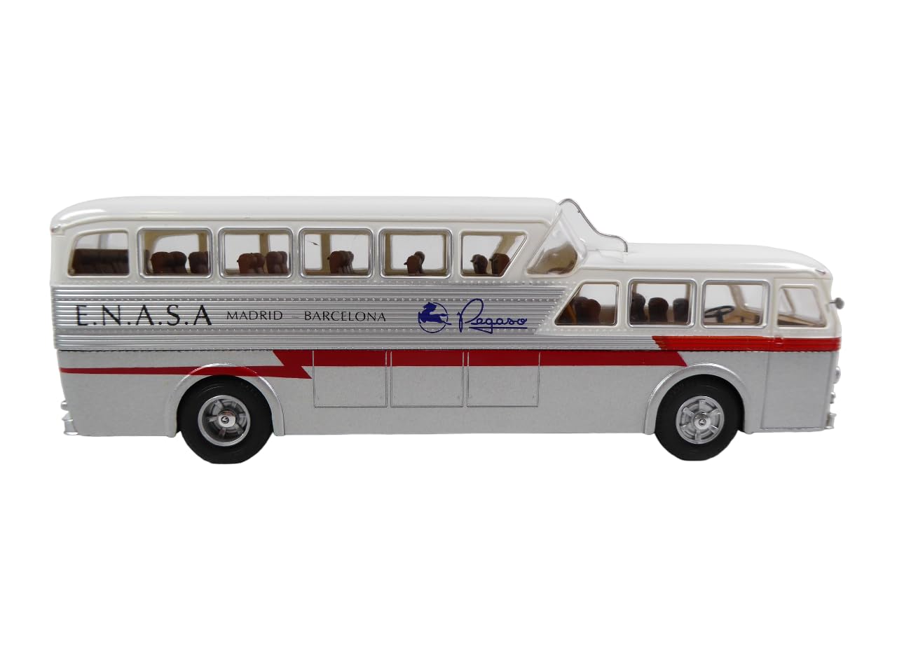 OPO 10 - Autobus 1/43 Compatible con Pegaso Monocasco ENASAMadrid Barcelona 1950 - BUS006