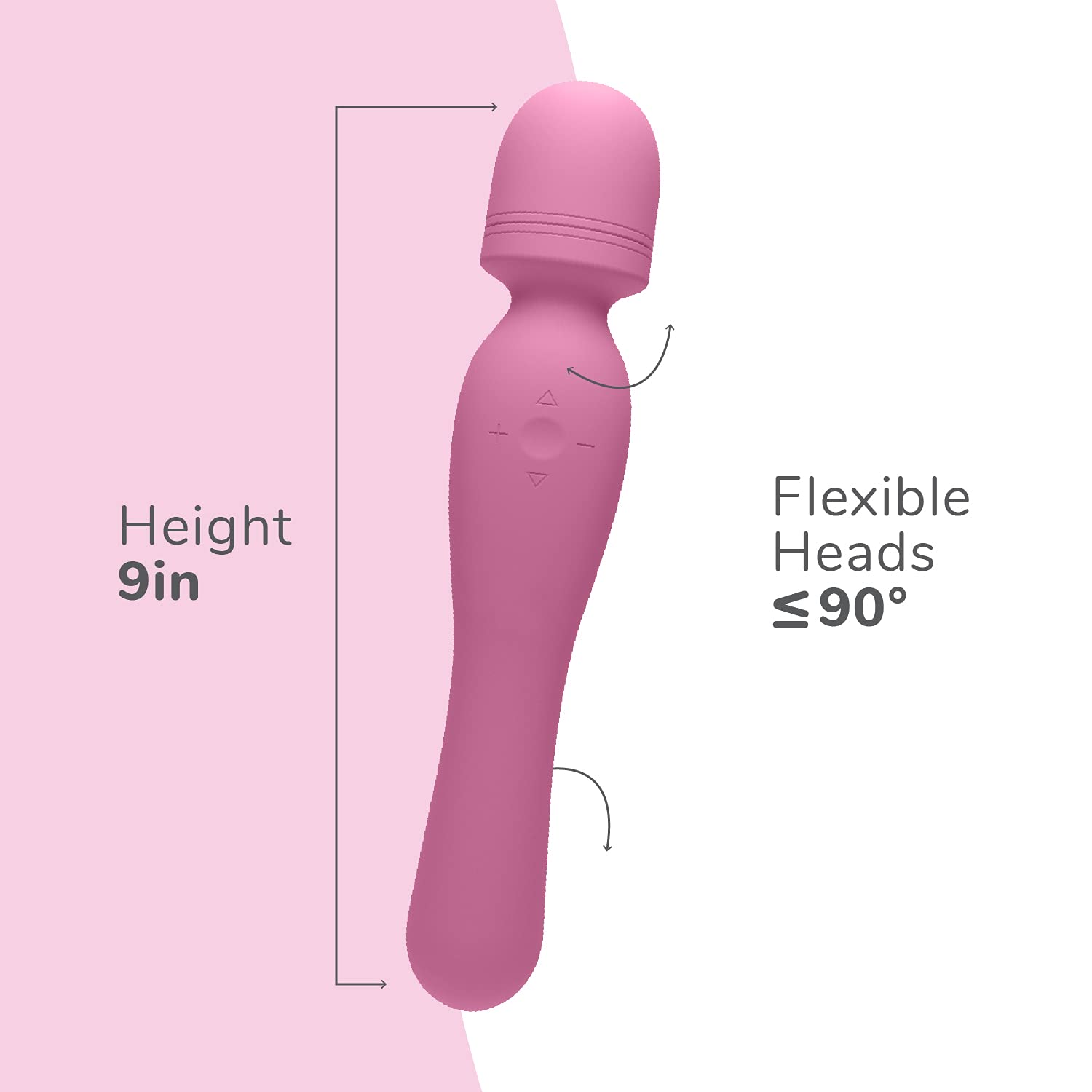 Caresmith Body Wave Massager | Dual Heads Massager | Massager Machine for Pain Relief with 1 Year Warranty | (Pink) Caresmith Body Wave Massager | Dual Heads Massager | Massager Machine for Pain Relief with 1 Year Warranty | (Pink)
