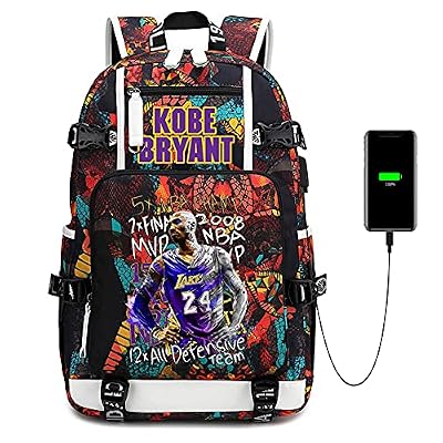 FANwenfeng Jugador de baloncesto Estrella Legend Eever Ends Mochila multifunción Estudiante de Viaje portátil fanáticos del Bolso para Hombres Mujeres | Ya disponible en tu tienda friki favorita! En mundofriki.es!
