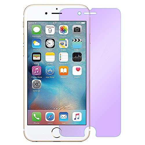 Image of (Eye Protect Anti Blue ray Tempered Glass screen protector (except edges) for Iphone SE (2020) /Iphone 6 /6S /Iphone 7 /8