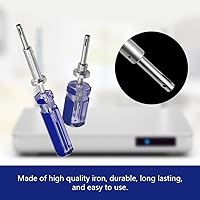 Vista 8 de Flushbay Cable TV Terminator Tool 4 pulgadas+7 pulgadas CATV Cable bloqueo y desbloqueo Terminator Tool 75Ohm Cable TV antirrobo llave de bloqueo