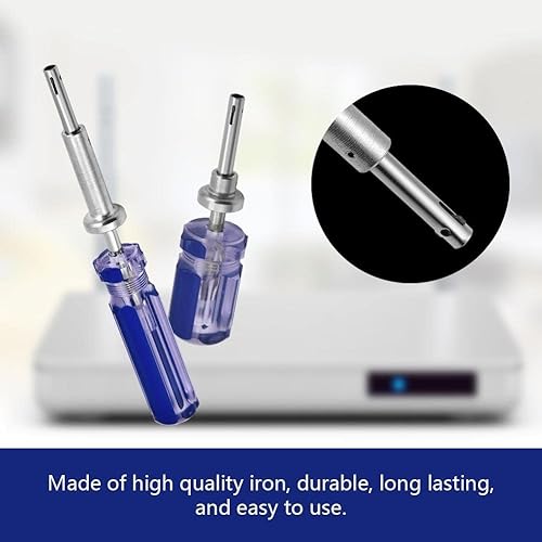 Miniatura 8 de Flushbay Cable TV Terminator Tool 4 pulgadas+7 pulgadas CATV Cable bloqueo y desbloqueo Terminator Tool 75Ohm Cable TV antirrobo llave de bloqueo