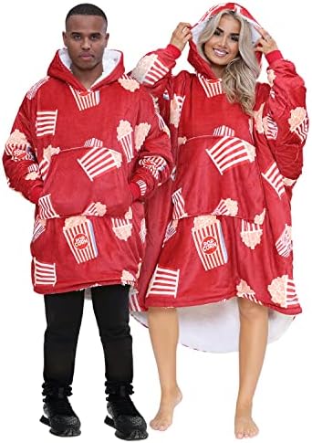 GC GAVENO CAVAILIA Hooded Snuggle, Oversized, Wearable Blanket Sweatshirt, Hoodie Jumper
