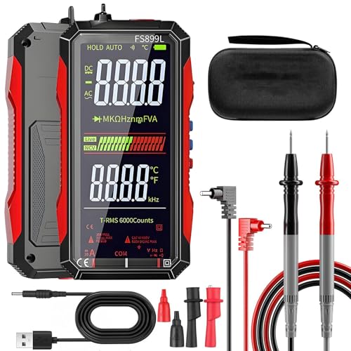 MQSHUHENMY 2026 Getoverfinish �f�W�^���}���`���[�^�[�AUSB�[�d���f�W�^���}���`���[�^�[�A�X�}�[�gFs899l�}���`���[�^�[�e�X�^�[�A6000�J�E���g�A��^�J���[�X�N���[��&�o�b�N���C�g(1��)