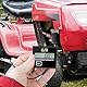 Digital Drehzahlmesser, mit Betriebsstundenzähler Induktiver Drehzahlmesser Motorsäge Wasserdicht Motortachometer für Motorrad Rasenmäher Kettensäge Schneefräse Generator Austauschbare Batterie
