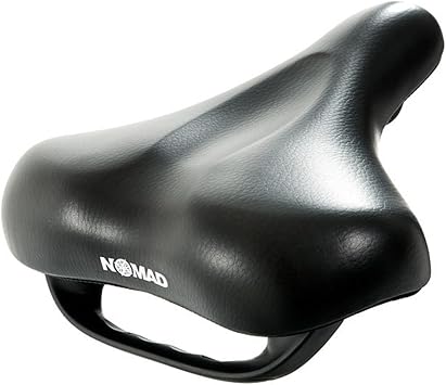 Vintage Bike Saddle Brown Leather Hollowed Retro Bicycle Suspension Cruiser Seat Classical Breathable Comfort Cycling Foam Padded Cushion