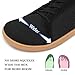 Pulltop Men's Barefoot Wide Toe Box Shoes - Minimalist Barefoot Sneakers Zero Drop Extra Wide Slip on for Walking Black GUM2 Size 11 Wide