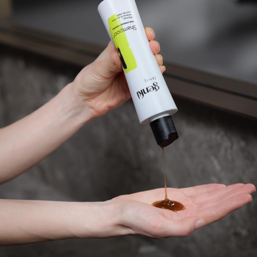 kräftigendes Hair Strengthening Shampoo 250 ml mit 5-ALA stärkt das Haar nachweislich mit Grünem Tee und Panthenol für geschmeidiges und widerstandsfähiges Haar