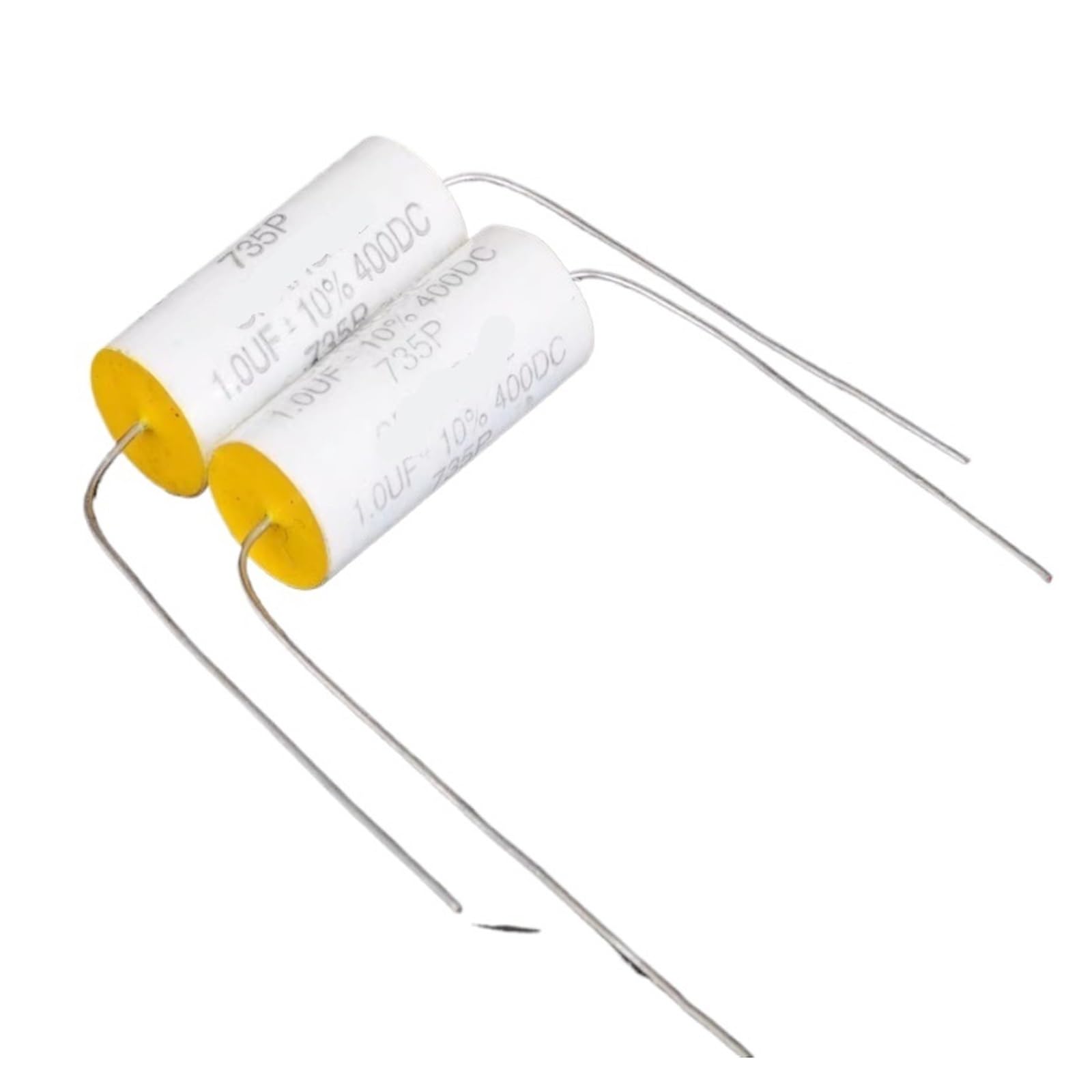 BALYDLUL 2pcs 735P 1UF 2UF 3.3UF 5UF 400V Capacitor(1UF)