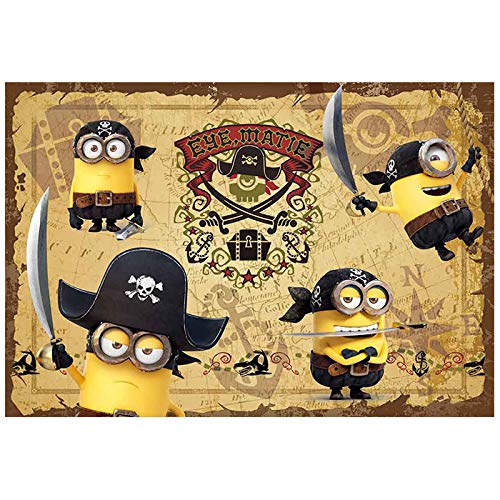 パイレーツ！？ ミニオンズ ジグソーパズル 300ピース ジグソー パズル Puzzle キャラクター おもちゃ グッズ ギフト プレゼント 誕生日プレゼント 贈り物 誕生日 クリスマス ステイホーム おうち時間 アート イラスト アニメ 映画 怪盗グルー ミニオン 低難易度 s-ym-6h126