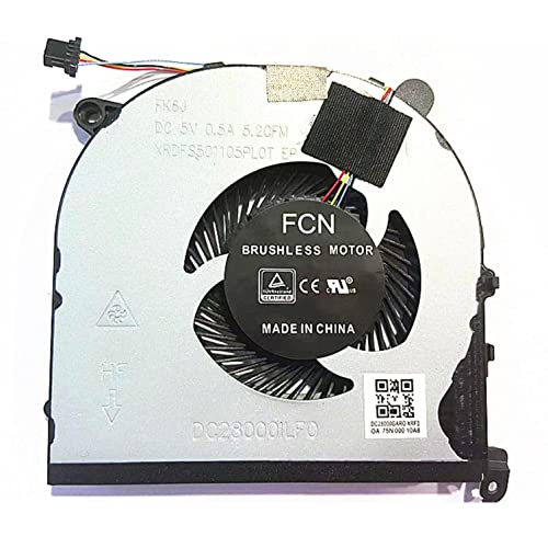 Ventilateur CPU GPU double dissipation Dell XPS 15 9560 Precision 5520 - 5