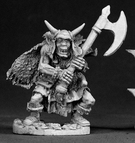 Reaper Miniatures - 02318 - Ferach Orc Warlord - DHL