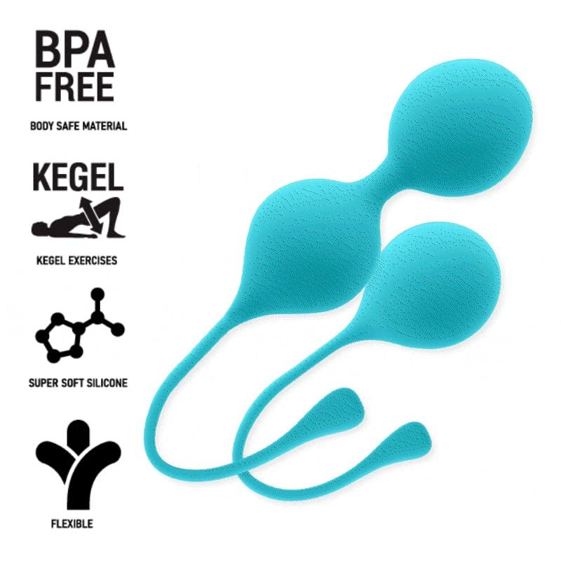 Intensywne koraliki Kegel Kendall Blue