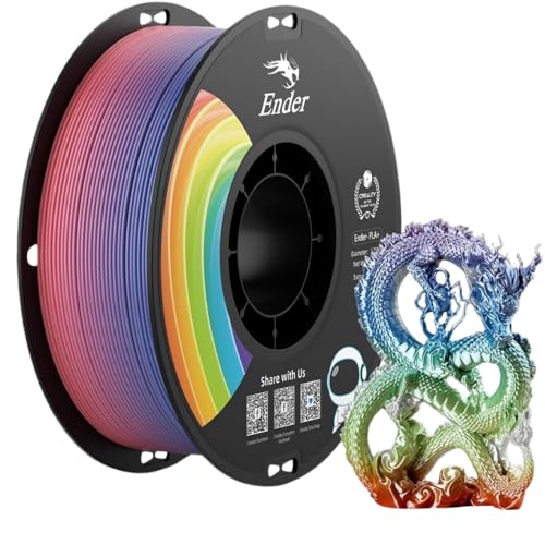 Filament Creality PLA Plus  Tęczowy Jedwabny (RAINBOW SILK)