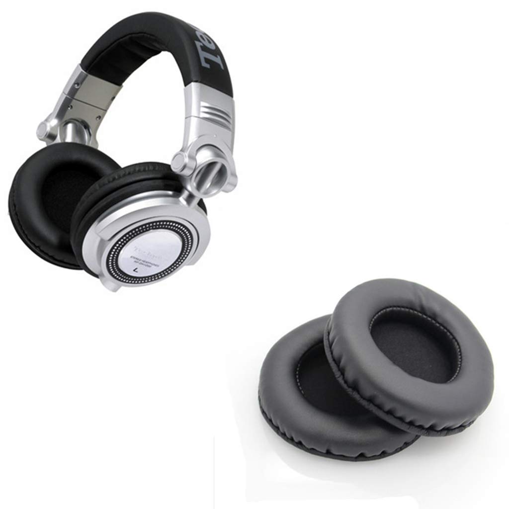 Cuscinetti Auricolari Di Ricambio Neri Per Cuffie Panasonic Technics RP-DH1200