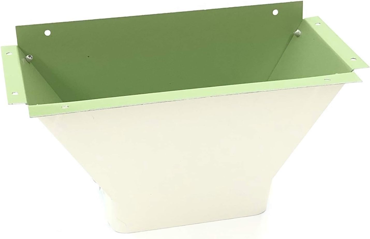 Maxx Flo Outlet - Oversized Downspout Outlet (6 inch, Linen)