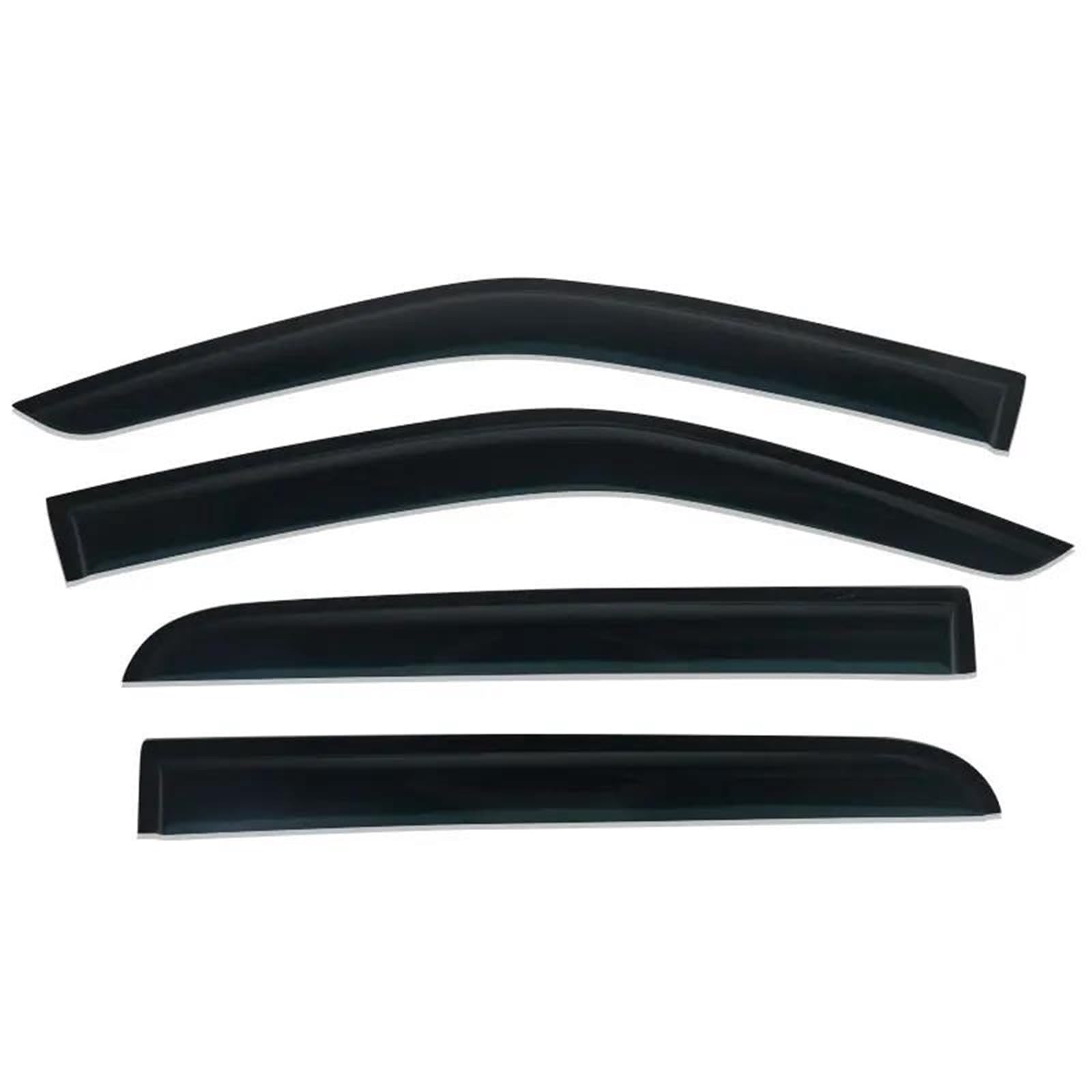 Awnings Car Window Visor Side Vent Rain Guard Deflectors Shade Shield Shelter For Isuzu Mux 2021 2022 2023 2024 2025 Weather Shields