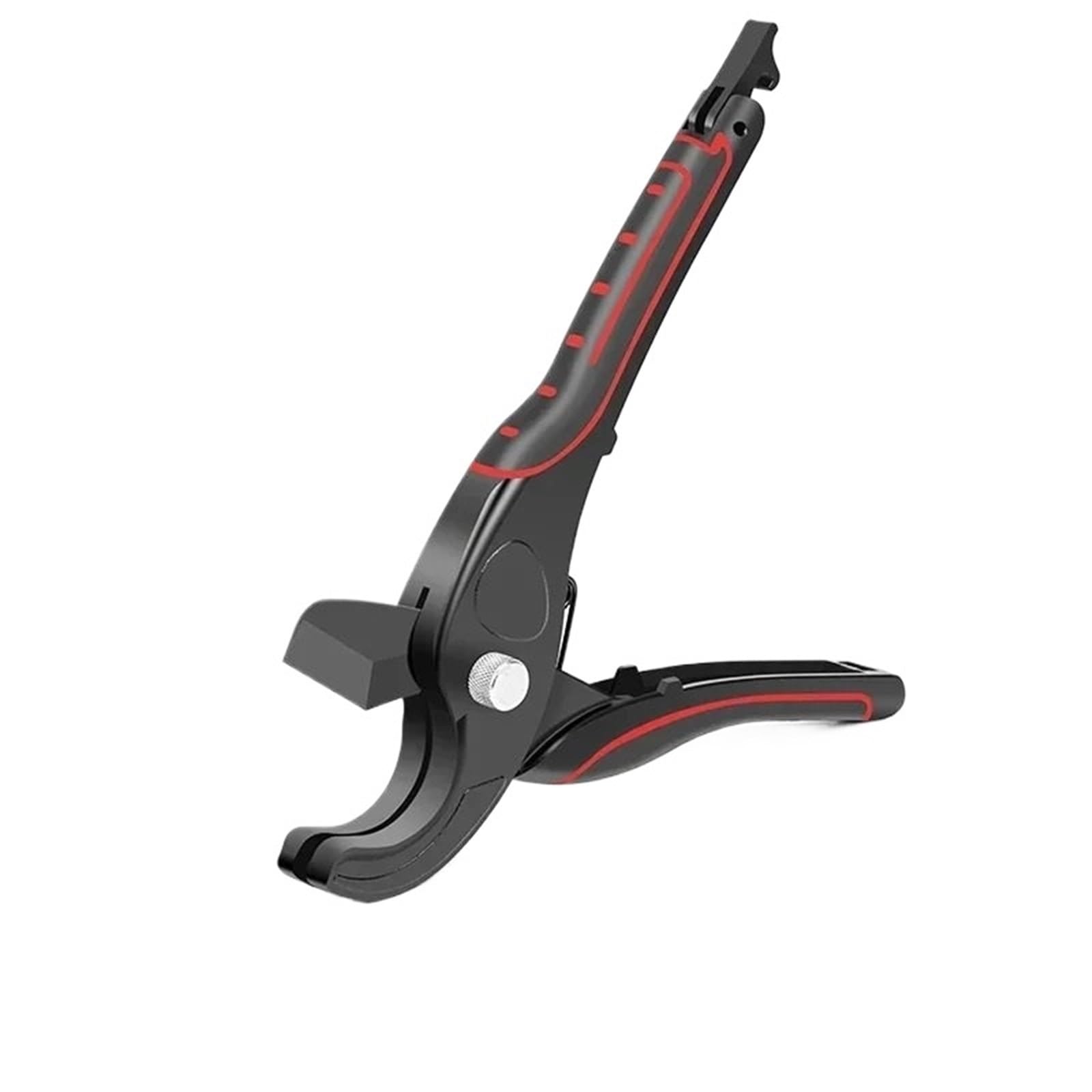 cortatubos Tijeras para cortar tubos, cortador de trinquete, manguera de tubo, tubos de plástico, cortadores manuales de fontanería, herramientas manuales tubo pvc cortatubos(32mm)