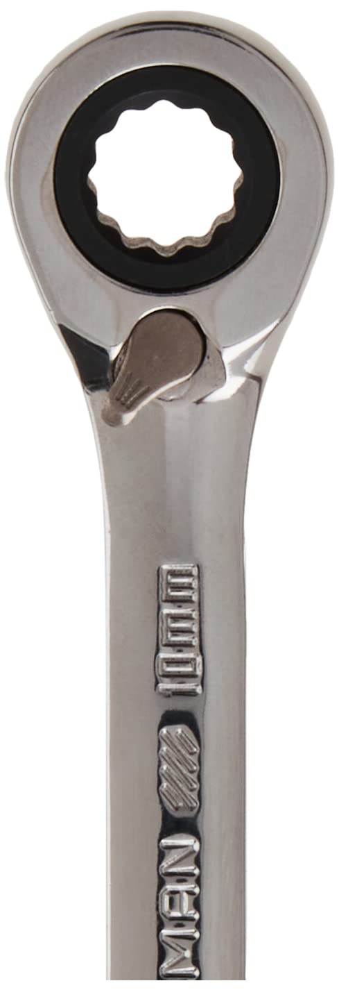 Craftsman Ratcheting Wrench, Metric, Reversible, 10mm, 72-Tooth, 12-Point (CMMT42421), Chrome, 10 mm - Image 4