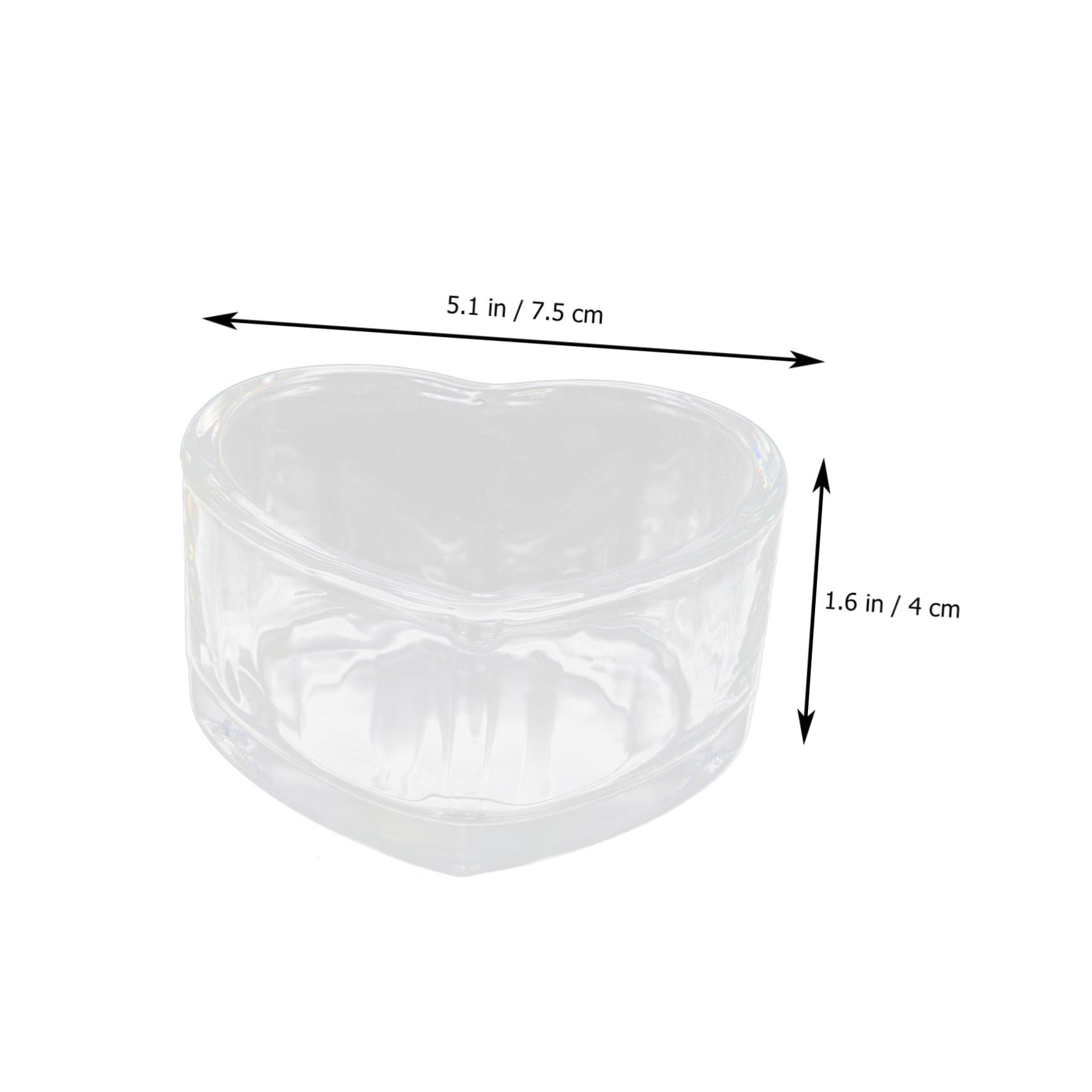 VICASKY 6stücke Transparente Hamsterfutter Und Wasserschalen Abwaschbare rutschfeste Näpfe Für Chinchillas Und Kleintiere Für Haushalt Teiliges