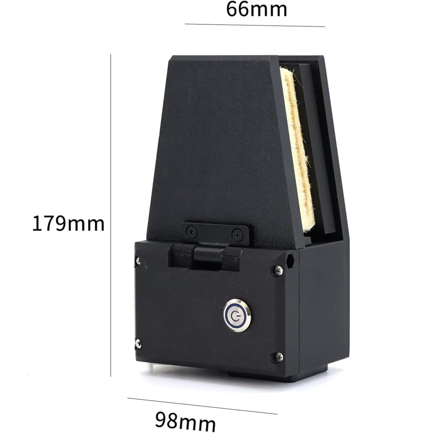 Limpiador Eléctrico De Películas De 135/120, Removedor De Polvo Antiestático Con Cepillos De Lana Dobles, Velocidad Ajustable, Equipo De Limpieza Para Cuarto Oscuro, Para Negativos En Blanco Y