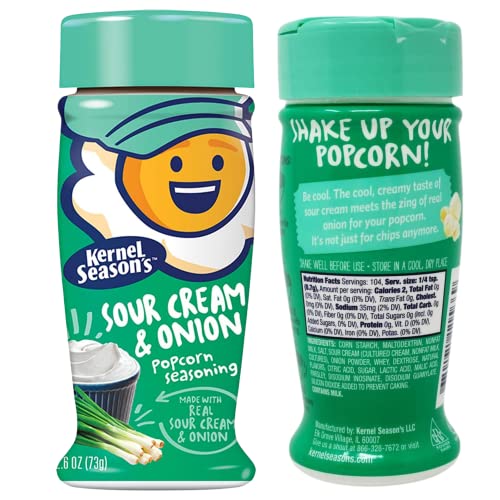 Sour Cream And Onion Popcorn Seasoning Bundle. Includes Two-2.6 Oz Bottles Of Kernel Seasons Sour Cream And Onion Popcorn Seasoning! Comes With A Bellatavo Fridge Magnet! #TOP4