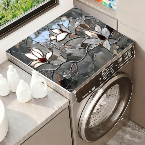 Image of NYZE Washer and Dryer Top Protector Mat, Washer Dryer Cover 23.6 inchx19.7 inch