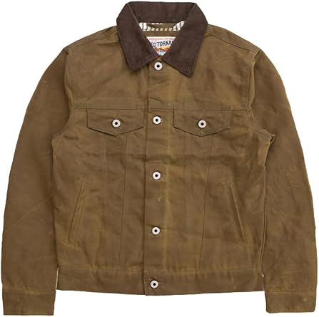 Red Tornado Classic Waxed Trucker Jacket
