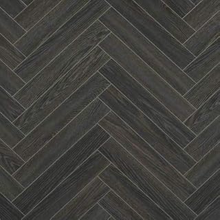 Berry Alloc Chateau Laminate Flooring AC4 - Herringbone Charme Black | 8mm x 84mm - 1m2 per Pack