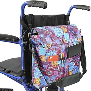Vive Wheelchair Bag - Wheel Chair Storage Tote Accessory for Carrying Loose Items
