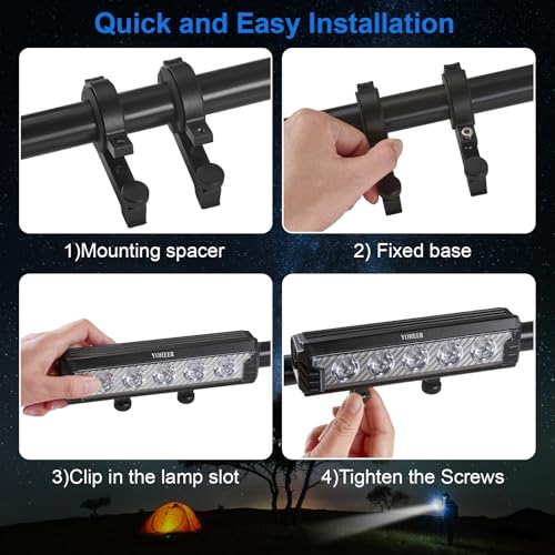 Super Bright Bicycle Headlight, 2800 Lumens for Night Riding — view 4