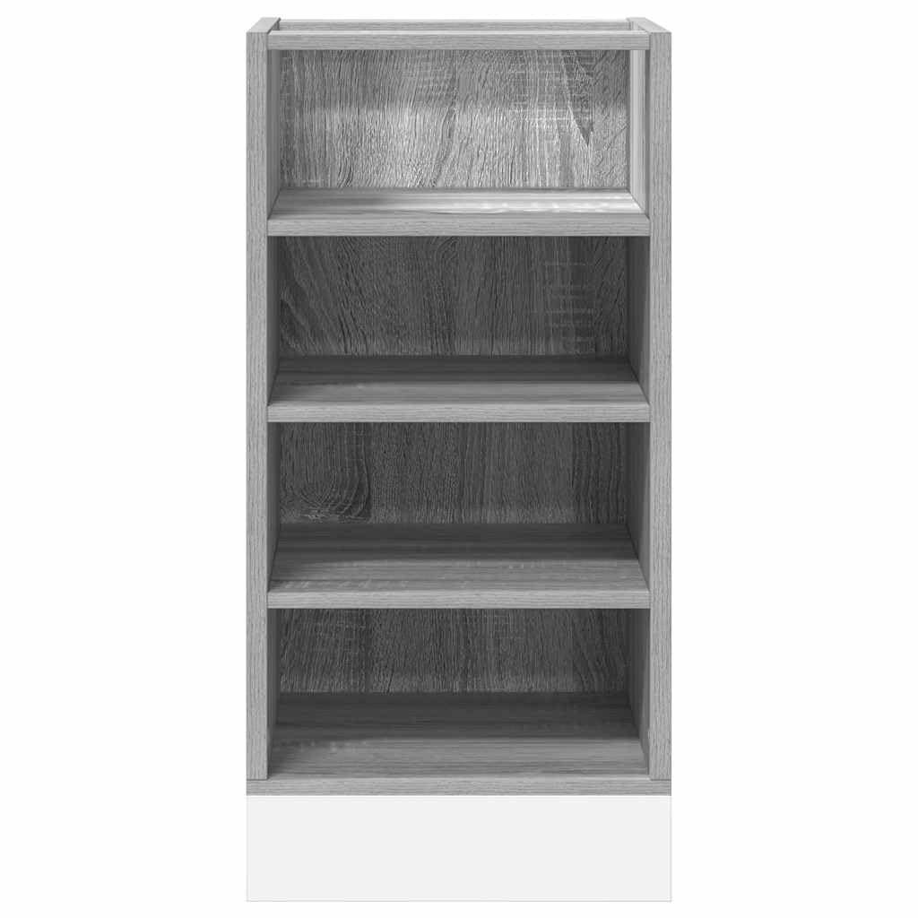 Générique Meuble Bas Riga Gris Sonoma 40 x 44,5 x 81,5 cm Bois d'ingénierie,Meubles de Cuisine,854207