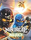 Ninjago Malbuch: Ninjago Malbuch Für Kinder Und Erwachsene, Enthält +50 Lieblingsfiguren Von Ninja